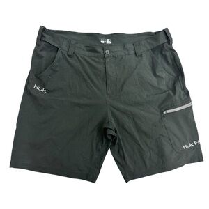 Huk Next Level Fishing Shorts‎ Black Size 3XL